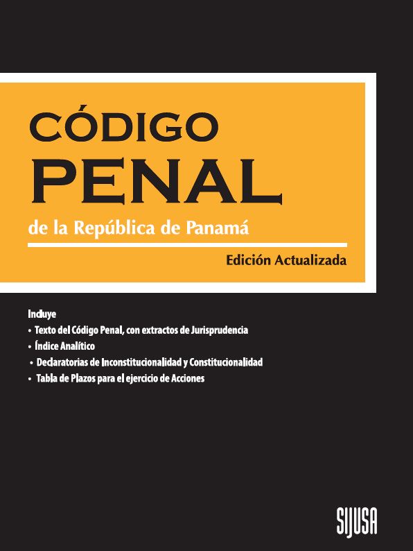 Portada de Código Penal de la República de Panamá