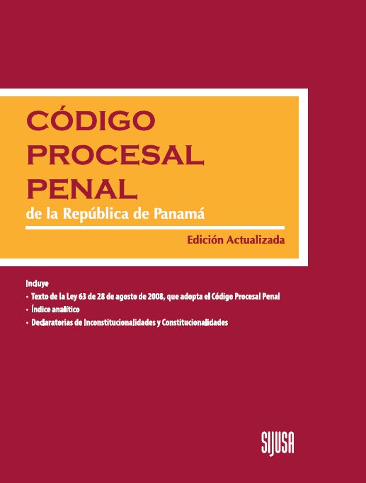 Portada de Código Procesal Penal de la República de Panamá