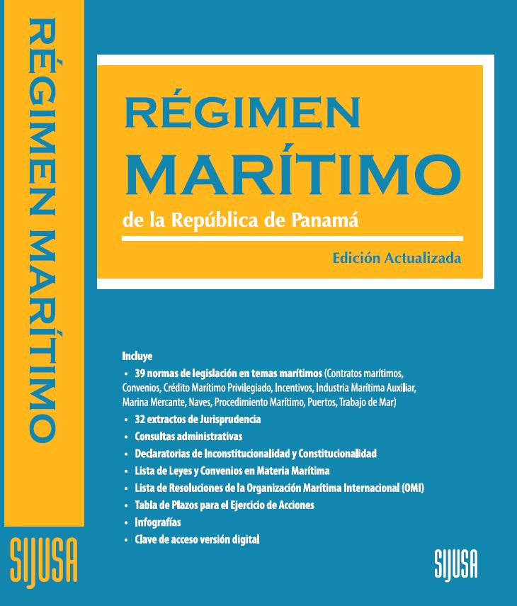 Portada de Régimen Marítimo de la República de Panamá
