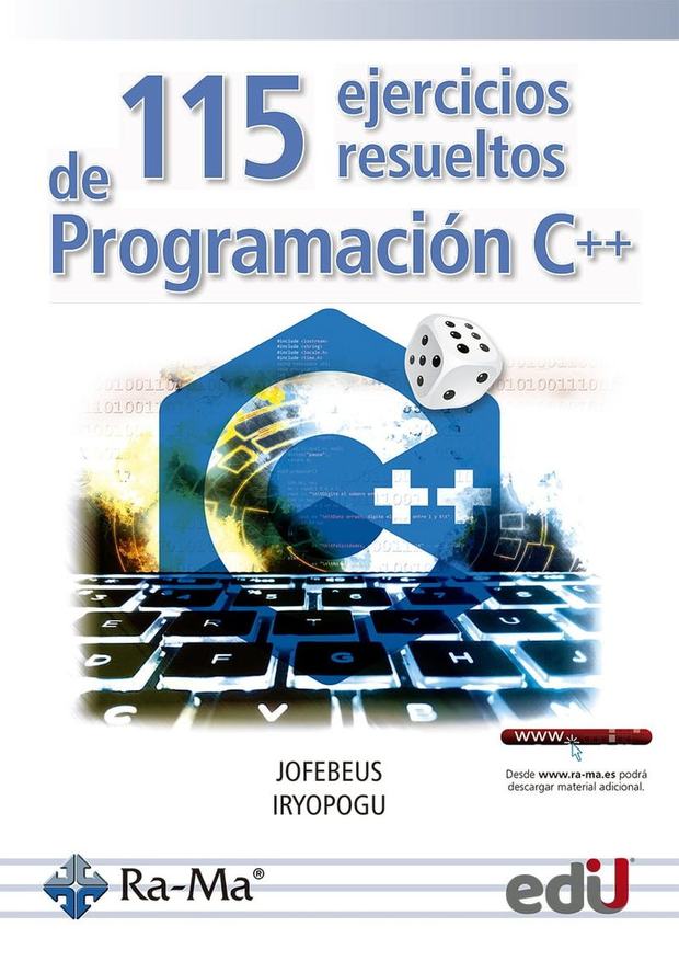 Portada de 115 ejercicios resueltos de Programación C++
