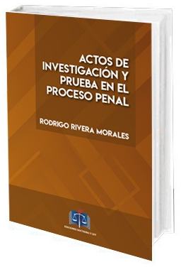 Portada de Actos de Investigación y Prueba en el Proceso Penal