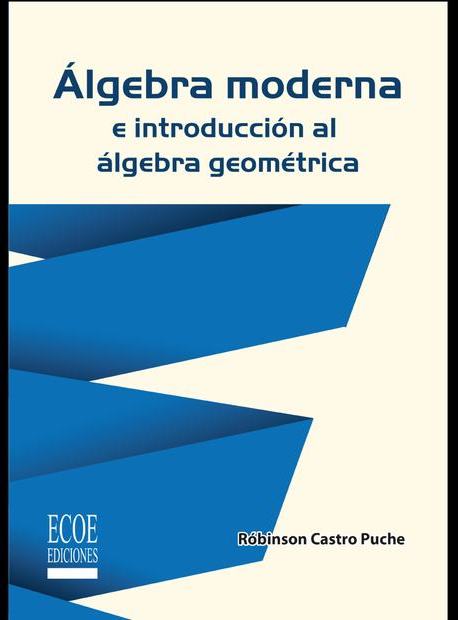 Portada de Álgebra Moderna e Introducción al Álgebra Geométrica