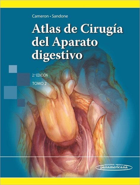 Portada de Atlas de Cirugía del Aparato Digestivo. Tomo 2