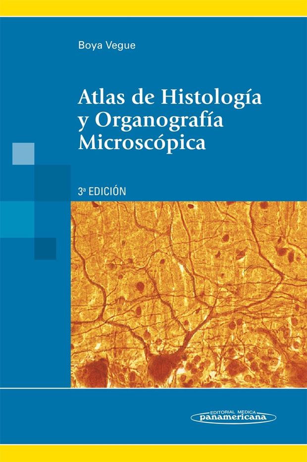 Portada de Atlas de Histología y Organografía Microscópica