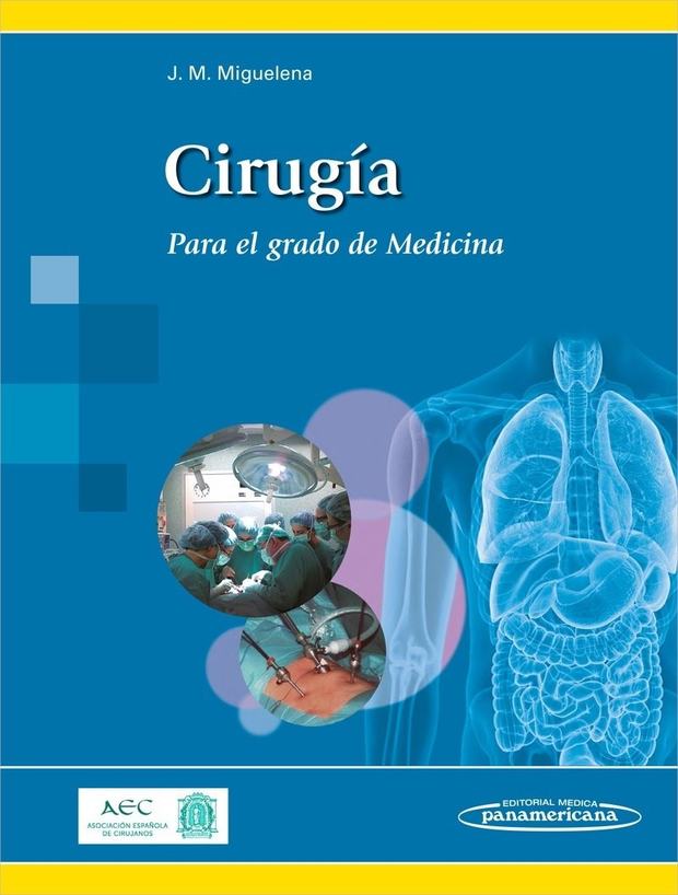 Portada de Cirugía. Para el grado de Medicina
