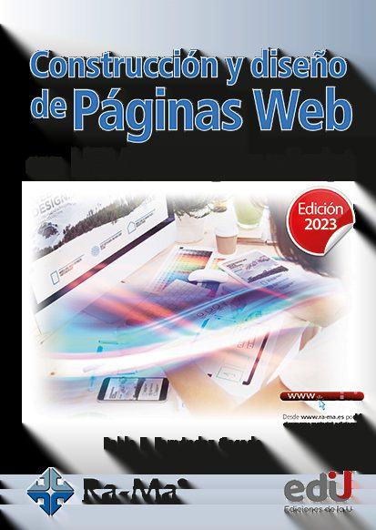 Portada de Construcción y diseño de Páginas Web con HTML, CSS y JavaScript