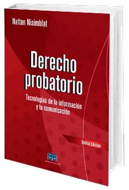 Portada de Derecho Probatorio