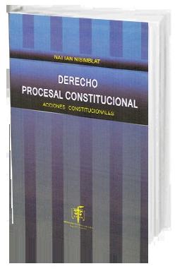 Portada de Derecho Procesal Constitucional. Acciones Constitucionales