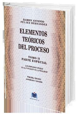 Portada de Elementos Teóricos del Proceso. Tomo 2. Parte Especial