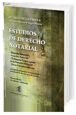 Portada de Estudios de Derecho Notarial