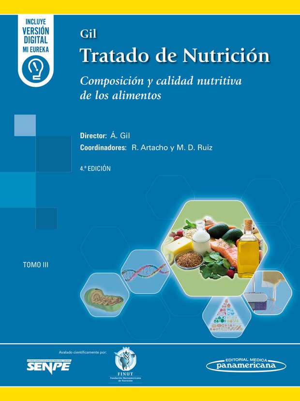 Portada de Gil. Tratado de Nutrición. Tomo 3. Composición y calidad nutritiva de los alimentos