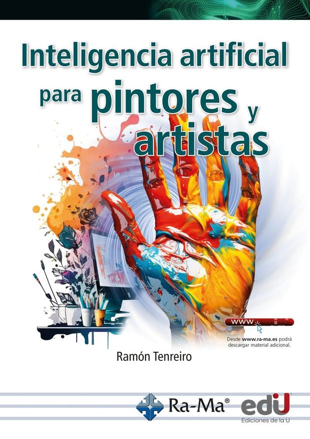 Portada de Inteligencia artificial para pintores y artistas