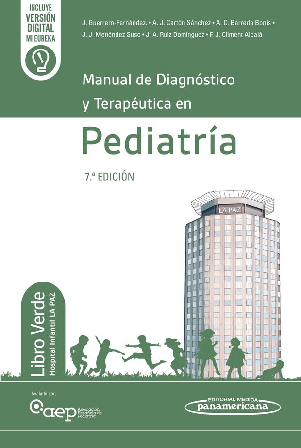 Portada de LIBRO VERDE: Manual de Diagnóstico y Terapéutica en Pediatría