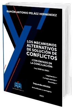 Portada de Los Mecanismos Alternativos de Solución de Conflictos, con énfasis en la conciliación