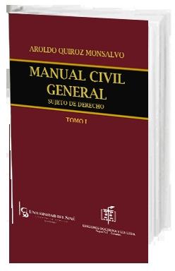 Portada de Manual Civil General. Tomo 1. Sujeto de Derecho