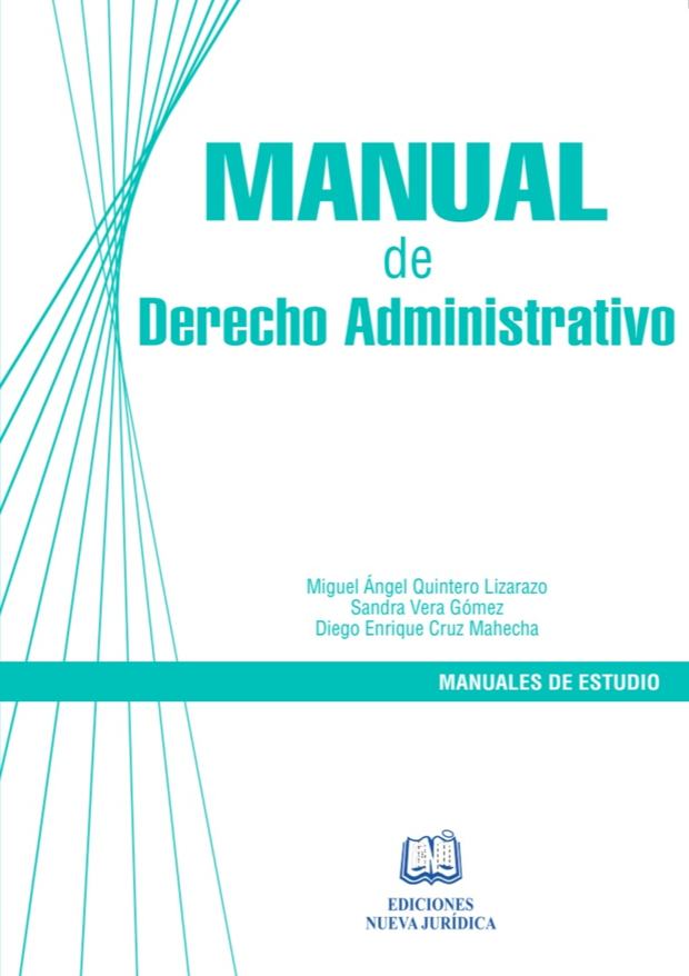 Portada de Manual de Derecho Administrativo