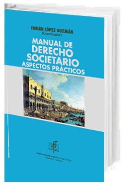 Portada de Manual de Derecho Societario