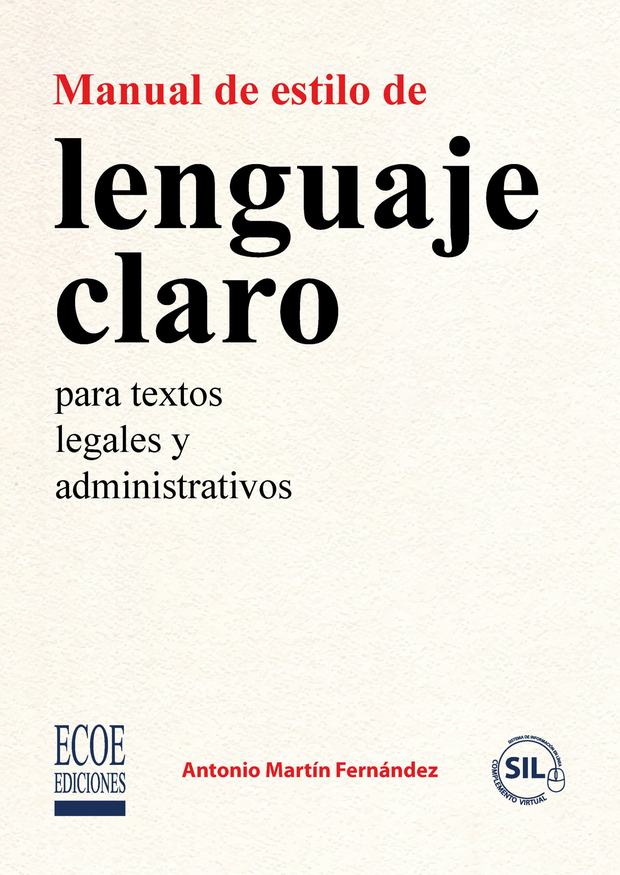 Portada de Manual de Estilo de Lenguaje Claro