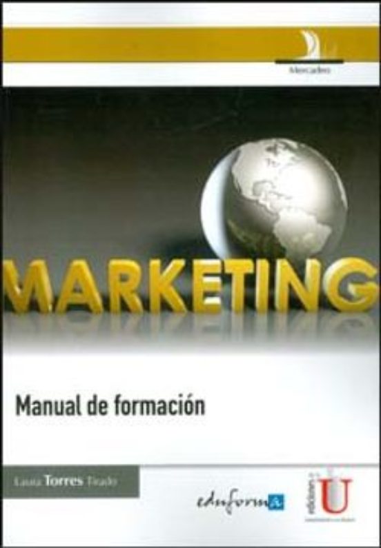 Portada de Marketing. Manual de formación