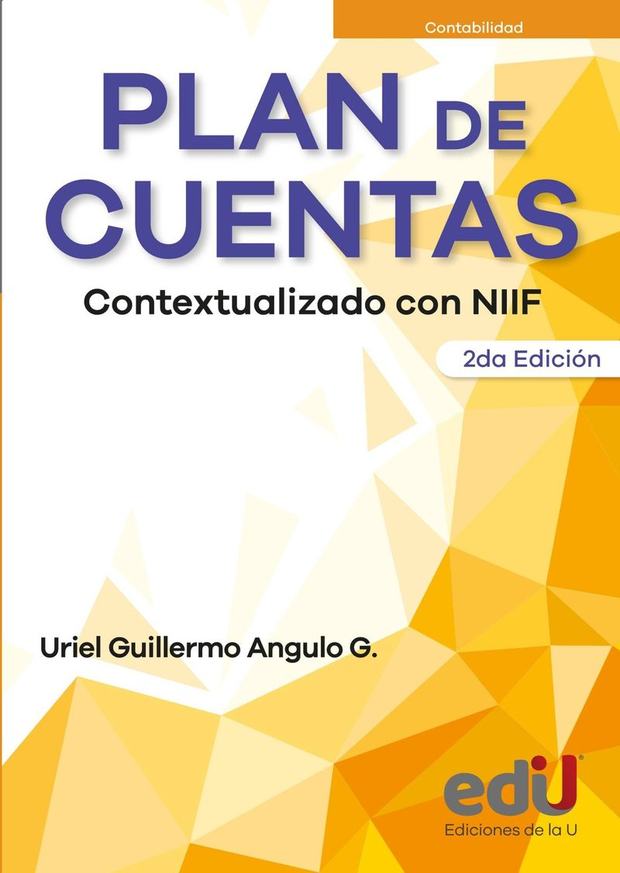 Portada de Plan de Cuentas contextualizado con NIIF