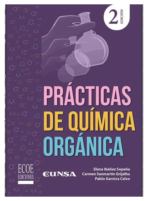 Portada de Prácticas de Química Orgánica