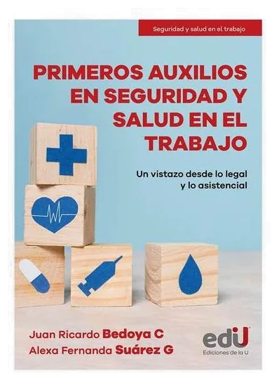 Portada de Primeros Auxilios en Seguridad y Salud en el Trabajo