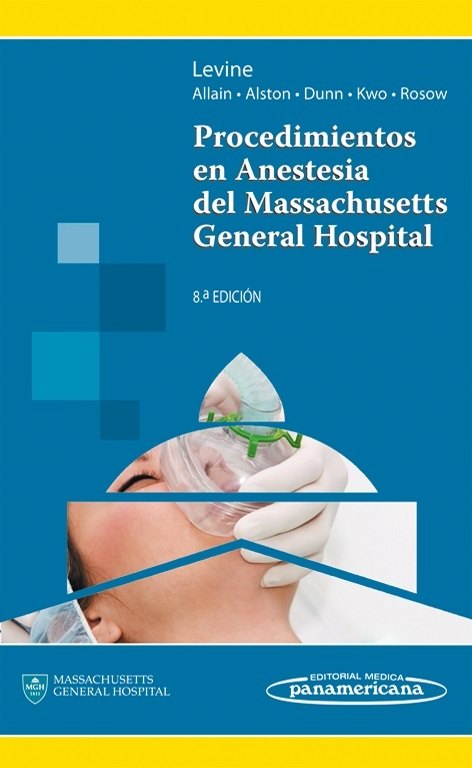 Portada de Procedimientos en Anestesia del Massachusetts General Hospital