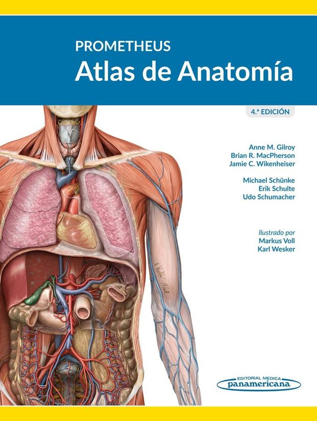 Portada de Prometheus. Atlas de Anatomía