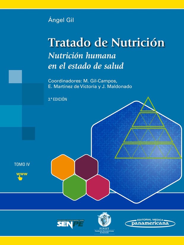 Portada de Gil. Tratado de Nutrición. Tomo 4. Nutrición humana en el estado de salud