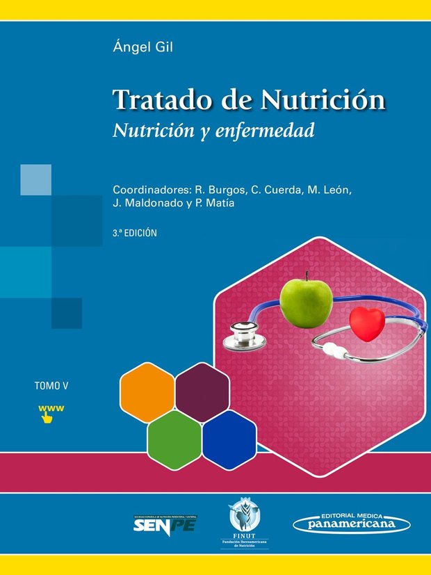 Portada de Gil. Tratado de Nutrición. Tomo 5. Nutrición y enfermedad