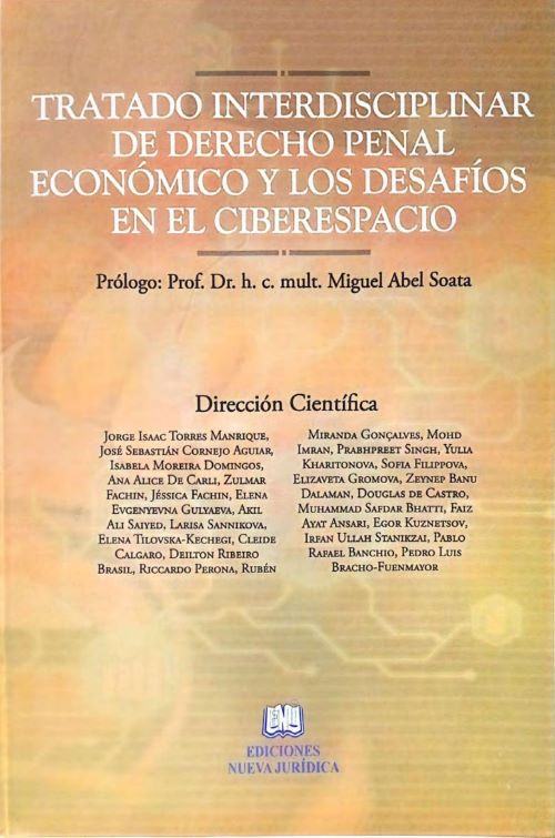 Portada de Tratado Interdisciplinar de Derecho Penal Económico y los Desafíos en el Ciberespacio